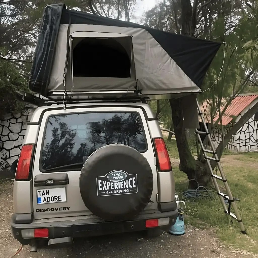 Land Rover Tasarım Yazılı Stepne Kılıfı